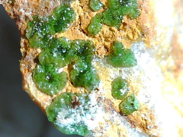 国産鉱物　宮崎県　嘉納　オリーブ銅鉱　オリヴィナイト　結晶質　ハイグレード　定型外発送_画像5