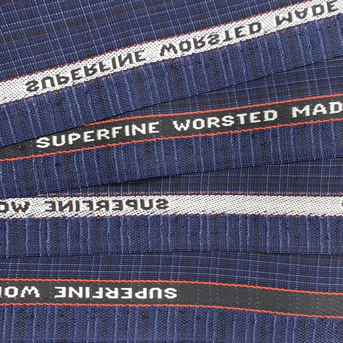 R89-3m SUPERFINE WORSTED MADE IN ENGLAND BY WILLIAM HALSTEAD_画像6