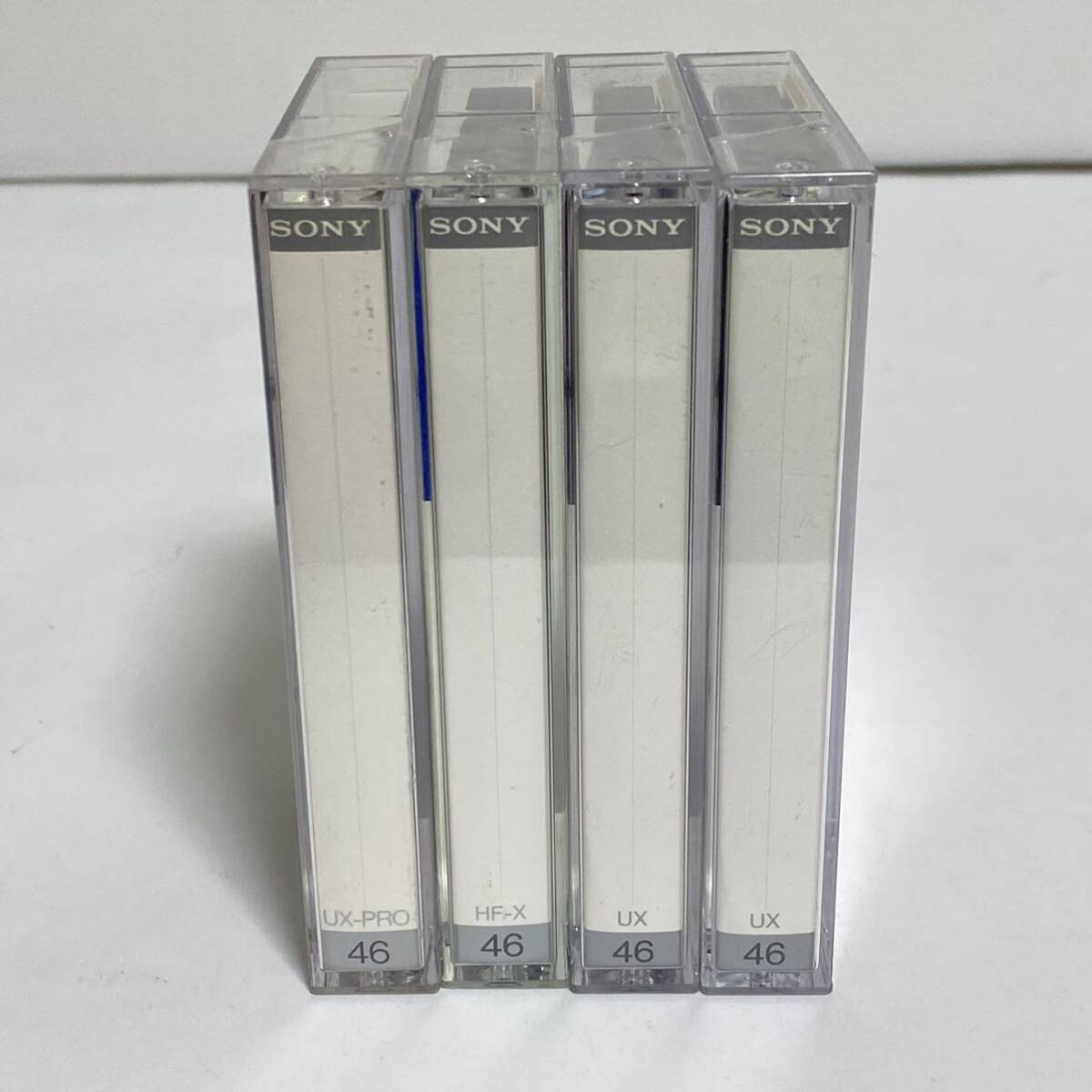 SONY カセットテープ 4本セット UX-PRO46 HF-X46 UX46 ハイポジション ノーマルポジション TYPE-Ⅱ (CrO2) TYPE-Ⅰの画像5