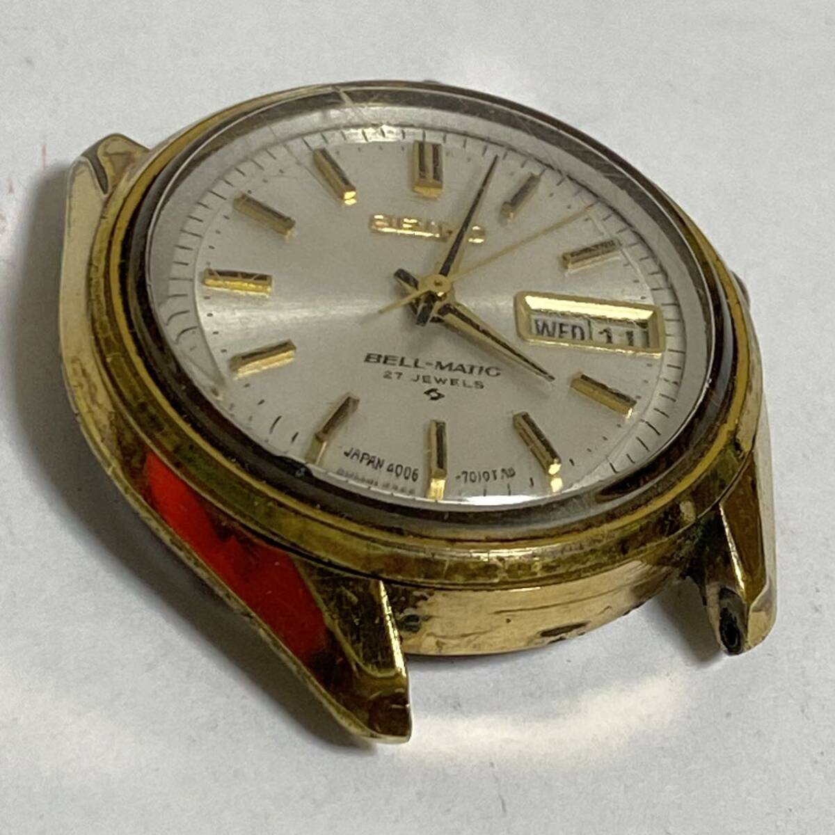  SEIKO セイコー BELL-MATIC ベルマチック 4006-7010 自動巻き デイデイト 腕時計の画像2