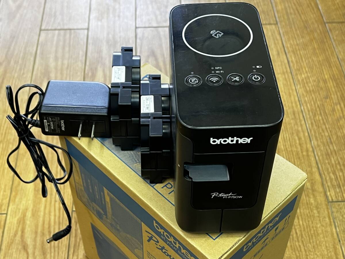 ブラザーピータッチ PT-P750W 中古_画像1