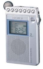 【中古】SONY TV(1ch-3ch)/FM/AMラジオ ICF-R350_画像1