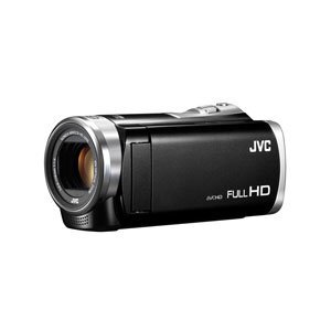 【中古】JVCKENWOOD JVC EVERIO ビデオカメラ GZ-E320 内蔵メモリー8GB ブラック GZ-E320-B_画像1