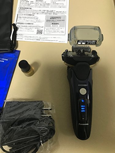 【中古】パナソニック 電気シェーバー　（青）Panasonic　ラムダッシュ　【5枚刃】　ES-LV7B の限定モデル ES-CLV7B-A_画像1