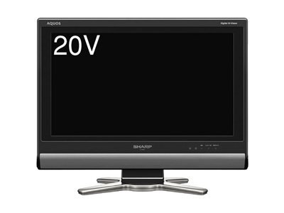【中古】シャープ 20V型 液晶 テレビ AQUOS LC-20D50B ハイビジョン 2009年モデル_画像1