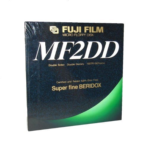 【中古】富士フイルム MF2DD ワープロ用 3.5インチ 2DD フロッピーディスク 1枚 アンフォーマット MF2DD_画像1