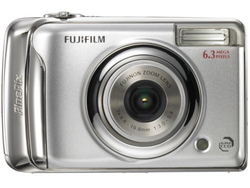 【中古】FUJIFILM デジタルカメラ FinePix (ファインピックス) A610 シルバー FX-A610_画像1