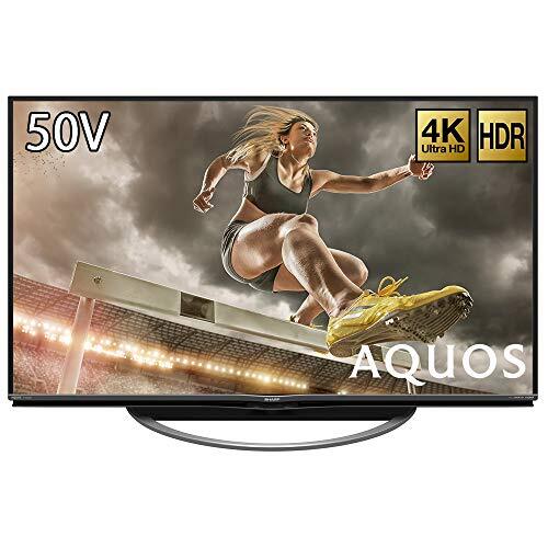 【中古】シャープ SHARP 50V型 4K対応 液晶 テレビ AQUOS N-Blackパネル HDR対応 4T-C50AM1_画像1