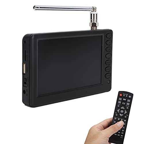 【中古】USプラグ110?220V、デジタルテレビポータブル良好な信号受信複数のサポートデジタルテレビ車用キャンプ用キッチン用_画像1