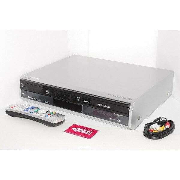 【中古】dvdレコーダー vhsビデオデッキ 簡単ダビング vhs dvd 一体型 レコーダー HDD 250GB Panasonic DIGA D_画像1