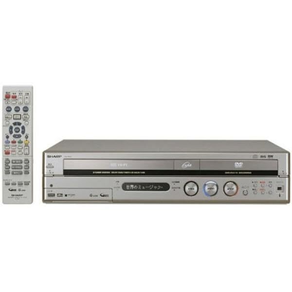 【中古】dvdレコーダー vhsビデオデッキ 簡単ダビング vhs dvd HDD 250GB 一体型レコーター vhs ビデオデッキ SHARP_画像1