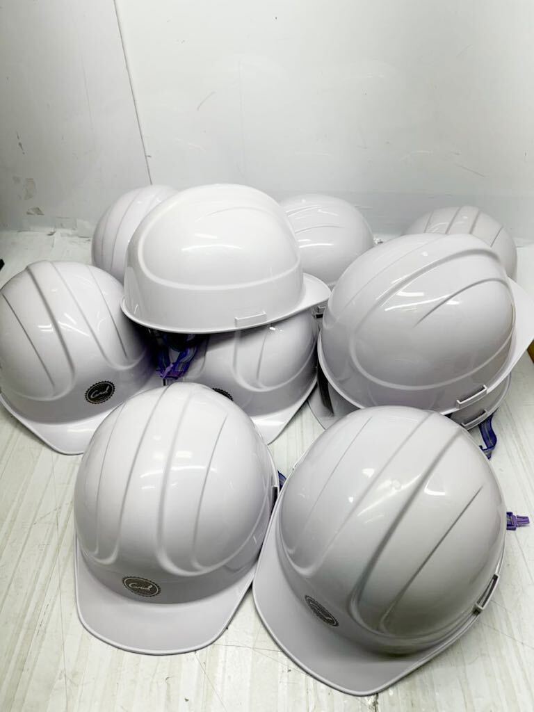  работа для безопасность шлем белый 10 шт моно Taro SHH-3021