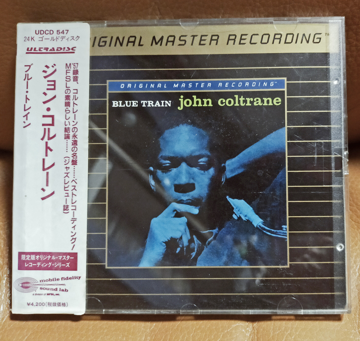 ●CD MFSL ジョン・コルトレーン ブルー・トレイン Blue Train john coltrame　限定版オリジナル・マスター 24k GOLD BLUE NOTE 高音質CD_画像1