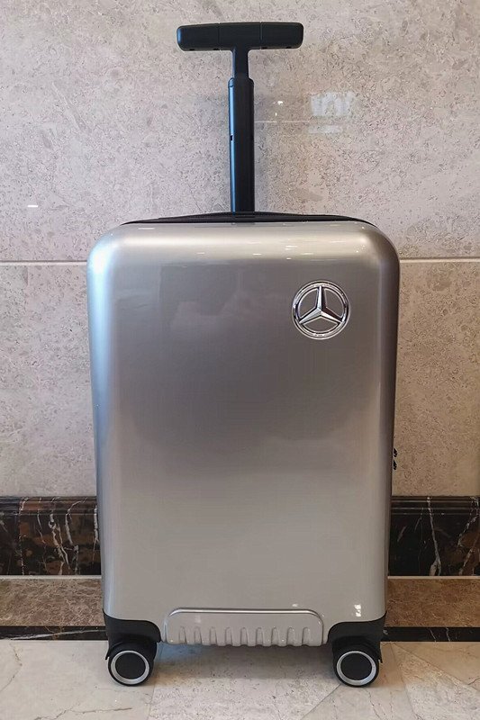  new goods *Mercedes-Benz* Mercedes * Benz * light weight original * dial lock * suitcase * machine inside bringing in * travel * business trip * Carry case * silver 