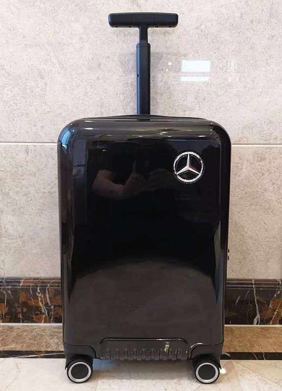 新品※Mercedes-Benz・メルセデス・ベンツ*軽量オリジナル※ダイヤルロック・スーツケース*機内持ち込み*旅行*出張・キャリーケース・黒の画像6