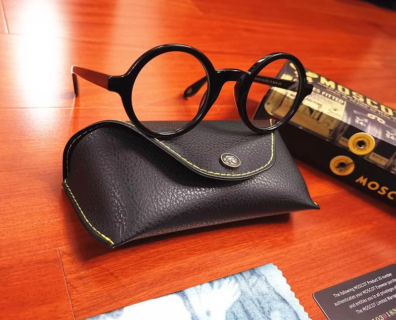 名作モデル☆新品☆ MOSCOT ZOLMAN ゾルマン 丸い眼鏡 メガネフレーム ブラック・ セレブ愛用モデル・黒_画像10