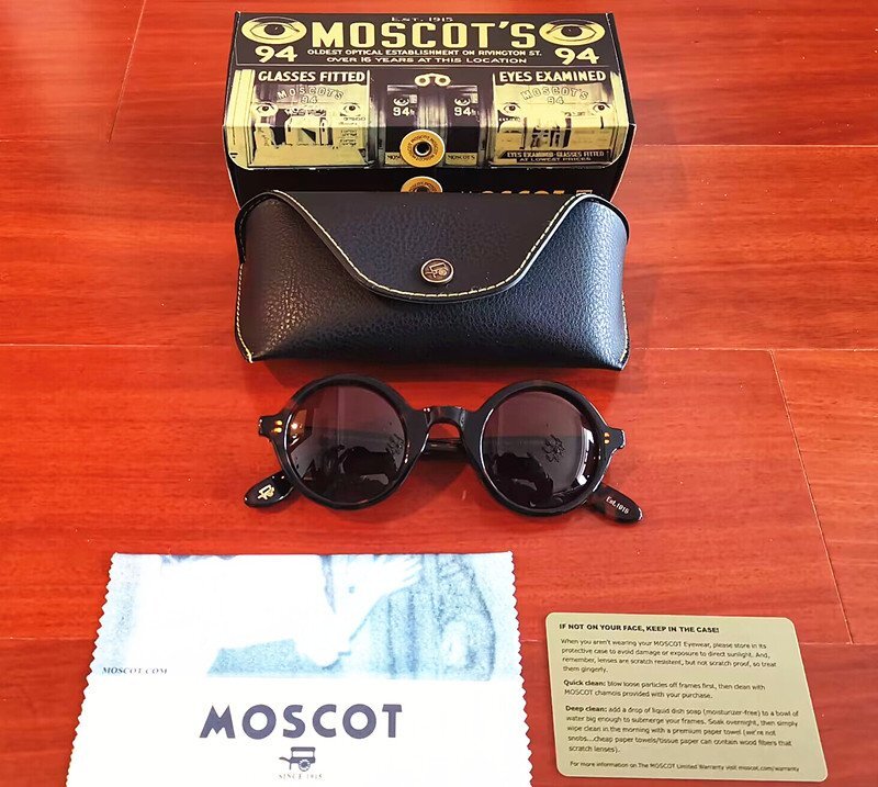 名作モデル☆新品☆ MOSCOT ZOLMAN ゾルマン 丸い眼鏡 *サングラス・ セレブ愛用モデル・鼈甲の画像3