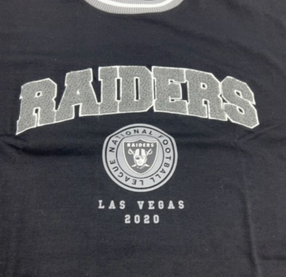即決 NFL ラスベガス・レイダース レディースTシャツ【L】新品タグ付き _画像2