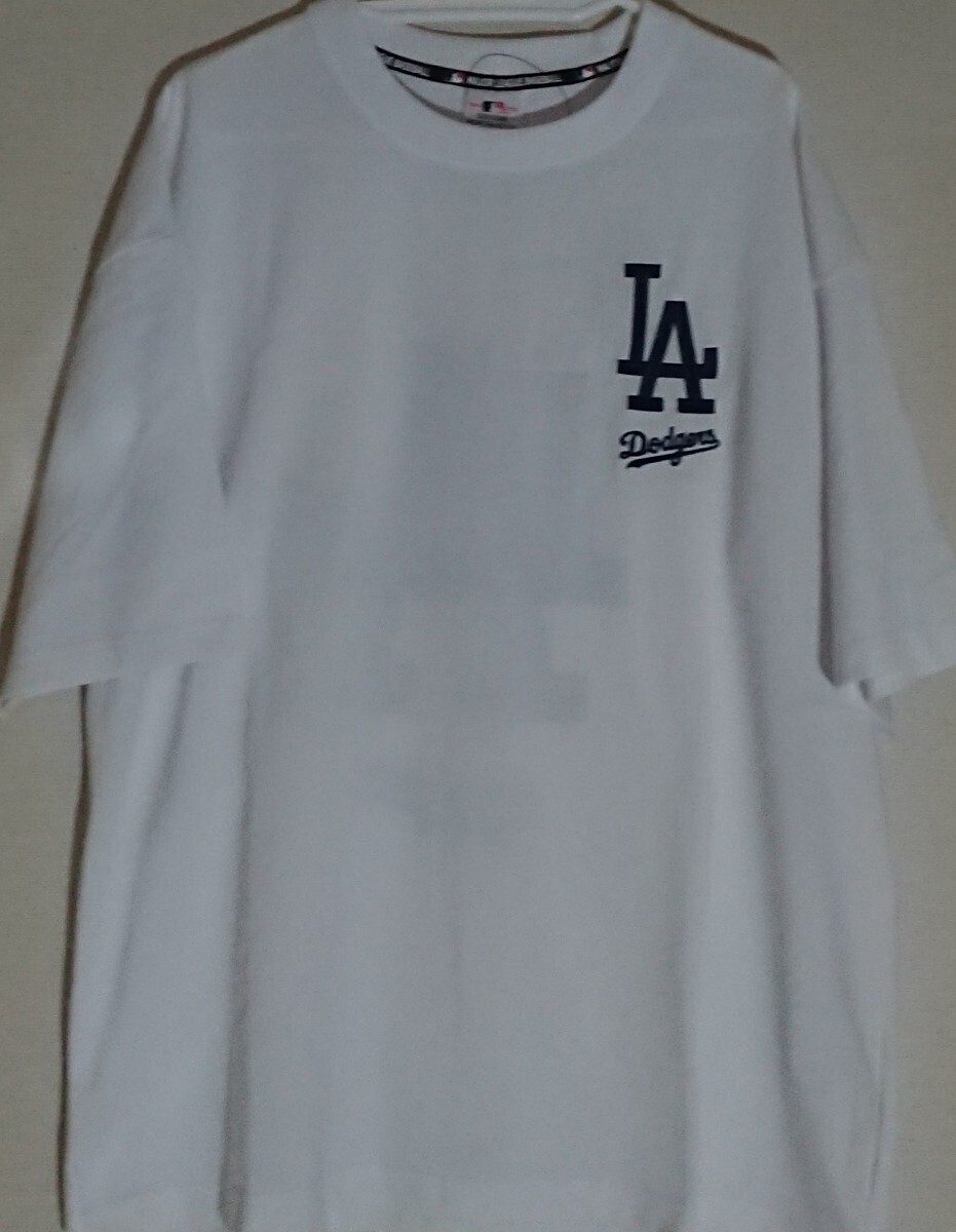 即決 MLB ロサンゼルス・ドジャース メンズTシャツ【L】新品タグ付き 大谷翔平 山本由伸_画像1