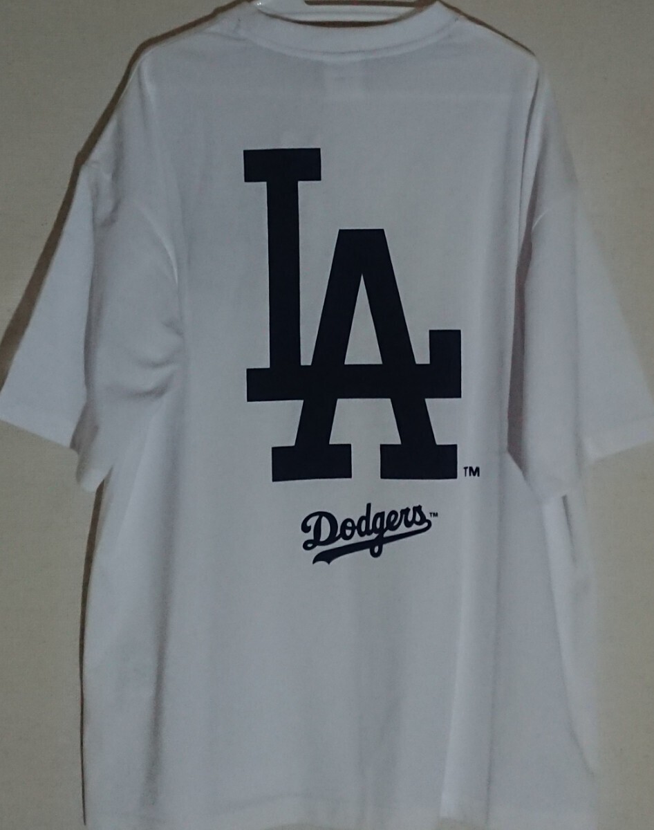 即決 MLB ロサンゼルス・ドジャース メンズTシャツ【L】新品タグ付き 大谷翔平 山本由伸_画像2