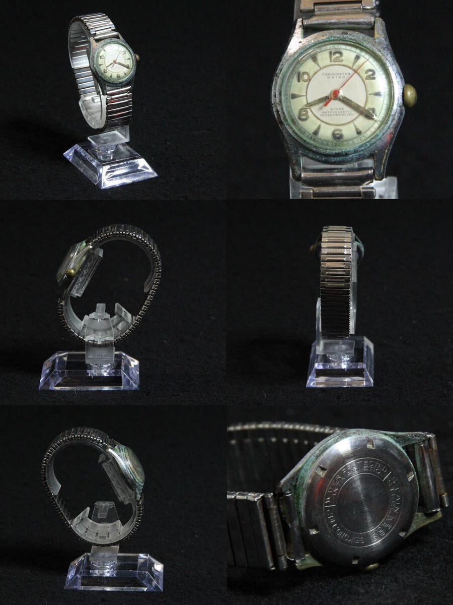 69.SEIKO セイコー UNIQUE ユニーク 15JEWELS SEIKO MARVEL 17石 クロノメーター Sako Marvel 手巻き時計 メンズ腕時計 4点セットの画像9