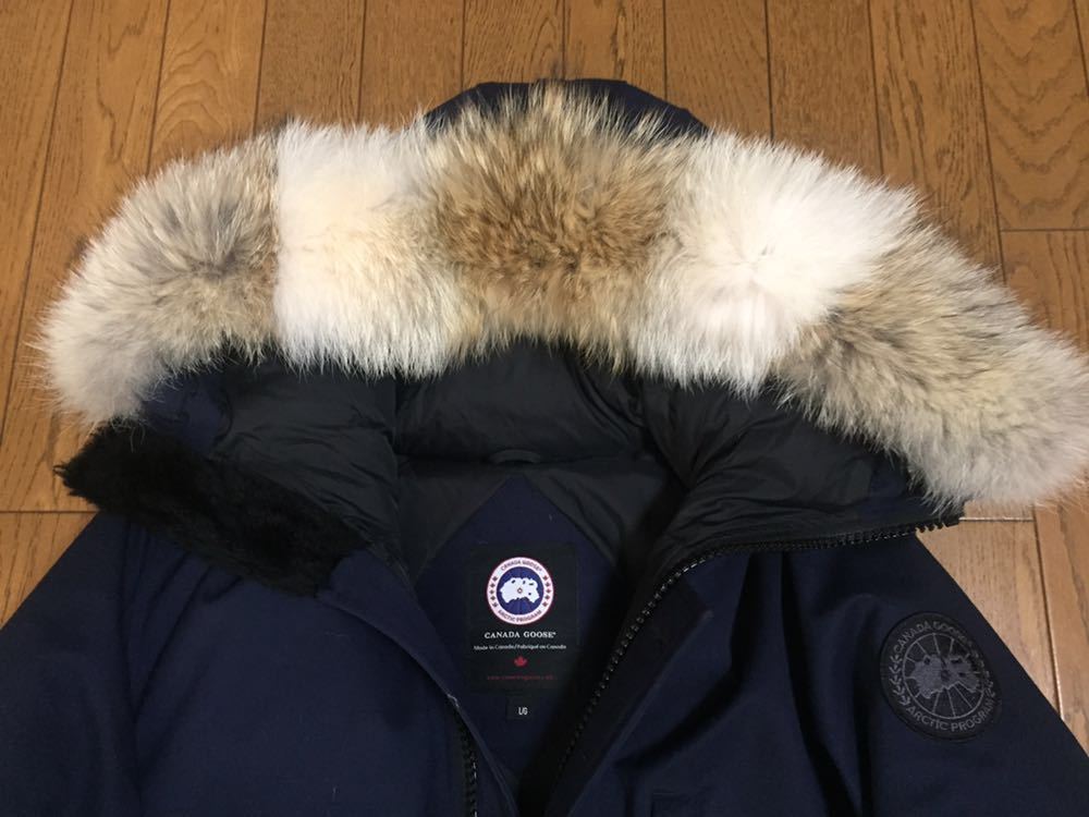 美品 CANADA GOOSE カナダグース 2015AW RED CLIFF レッドクリフ ウール ジャスパー 国内正規品 グリフィンインターナショナル_画像2