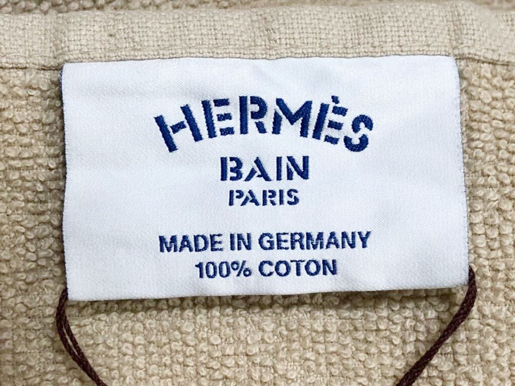 未使用 タグ付 HERMES BAIN ビーチタオル 価格46200円 バス 未使用 タグ付 HERMES BAIN ビーチタオル 価格46200円 バス