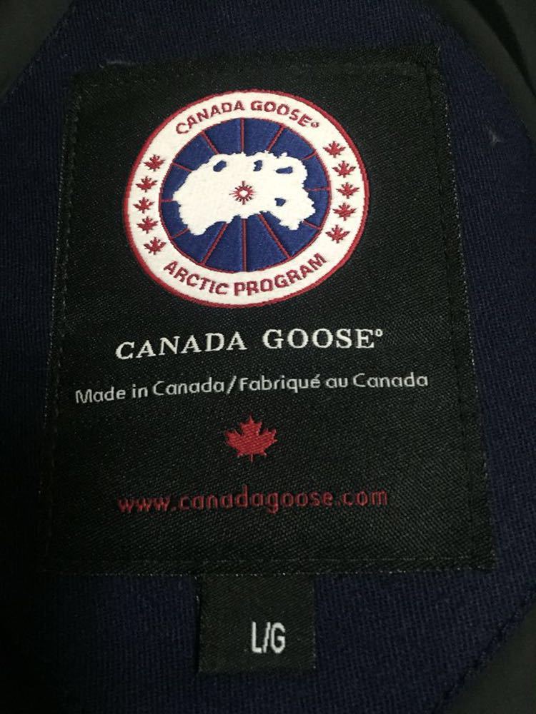 美品 CANADA GOOSE カナダグース 2015AW RED CLIFF レッドクリフ ウール ジャスパー 国内正規品 グリフィンインターナショナル_画像4