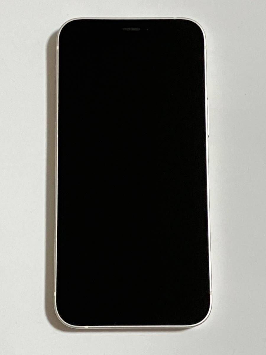 超美品 SIMフリー iPhone12mini 256GB 80% ホワイト 判定 ○ 12mini アイフォン スマートフォン 送料無料 iPhone 12 mini スマホ