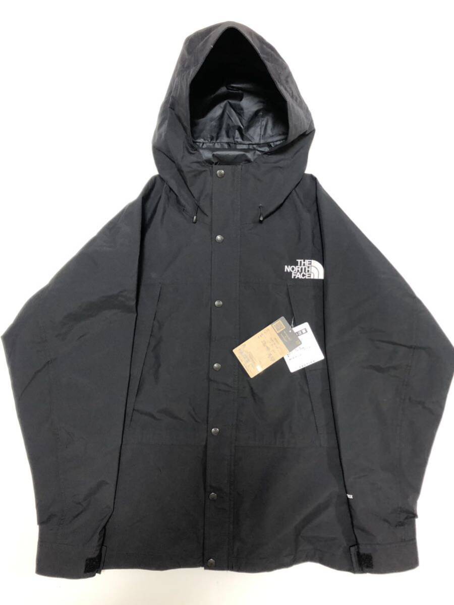 未使用 タグ付 THE NORTH FACE XL Mountain Light Jacket GORE-TEX ノースフェイス マウンテン ジャケット ゴアテックス ブラック K