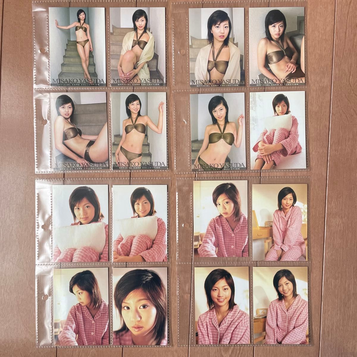 安田美沙子　トレカ ナンバーカード1枚+レギュラーカード72枚+チェックリストカード2枚 セット