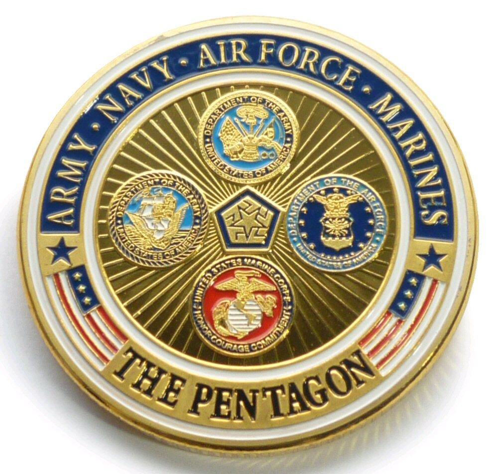 アメリカ合衆国 ペンタゴン PENTAGON 国防省 コイン メダル_画像2