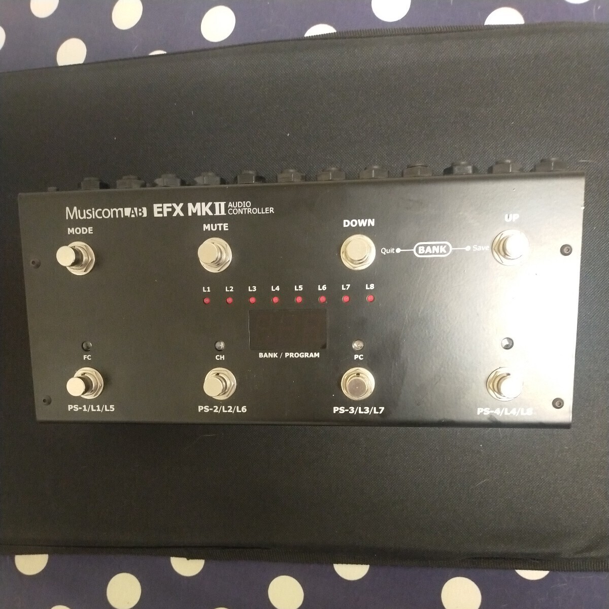 MUSICOM LAB EFX MK2 8ループ プログラマブルスイッチャー MUSICOM LAB EFX MK2 8ループ プログラマブルスイッチャー