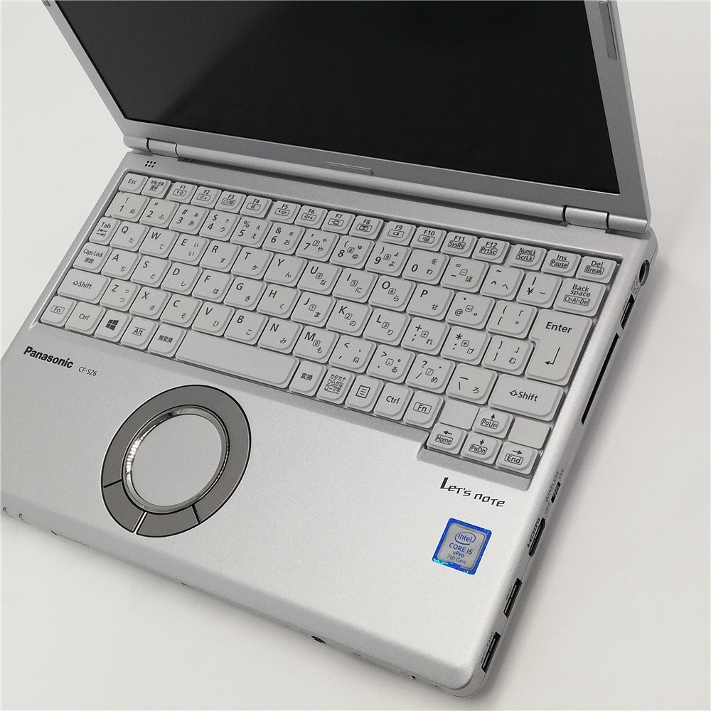 累積使用時間10時間 日本製 ノートパソコン Panasonic CF-SZ6RD6VS 中古美品 第7世代Core i5 高速SSD DVDRW 無線 Wi-Fi Windows11 Office済の画像7