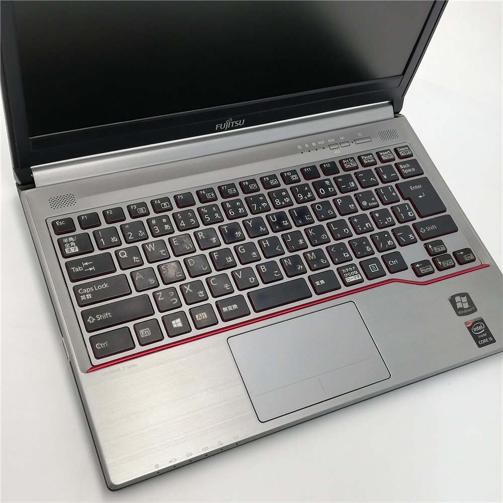 1円～ 激安 日本製 ノートパソコン 富士通 E734/H 中古動作良品 13.3型 第4世代Core i5 DVD 無線LAN Bluetooth Windows11 Office 即使用可_画像8