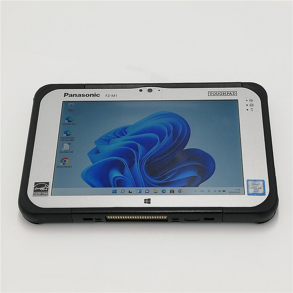 1 jpy ~ 310 hour use 7 type tablet Panasonic TOUGHPAD FZ-M1F150JVJ used beautiful goods CoreM5 high speed SSD wireless Bluetooth web camera Windows11 Office