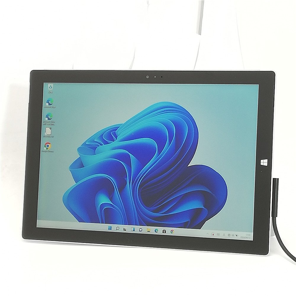 訳あり タブレット 12インチ マイクロソフト Microsoft Surface Pro 3 中古 第4世代Core i5 8GB 高速SSD webカメラ Windows11 Office_画像2