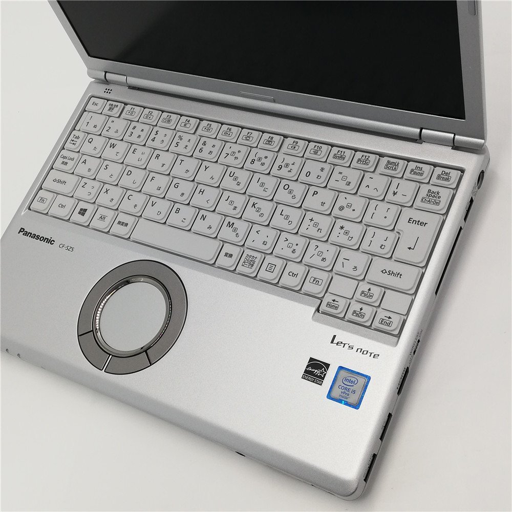 1円～ 日本製 940時間使用 ノートパソコン Panasonic CF-SZ5PDFVS 中古美品 12.1型 第6世代 i5 高速SSD 無線 webカメラ Windows11 Office済の画像7