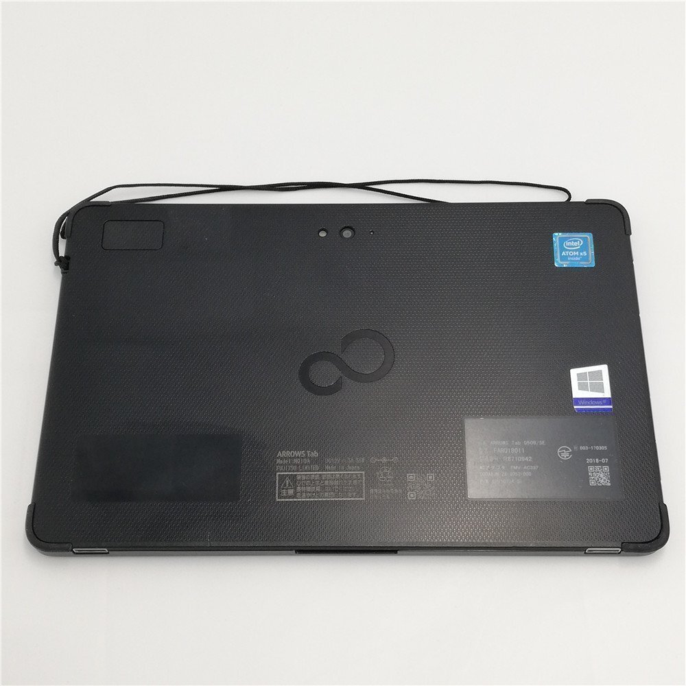  tablet 10.1 -inch Fujitsu ARROWS Tab Q508/SE used good goods Atom 4GB wireless Bluetooth camera Windows11 Office made in Japan 