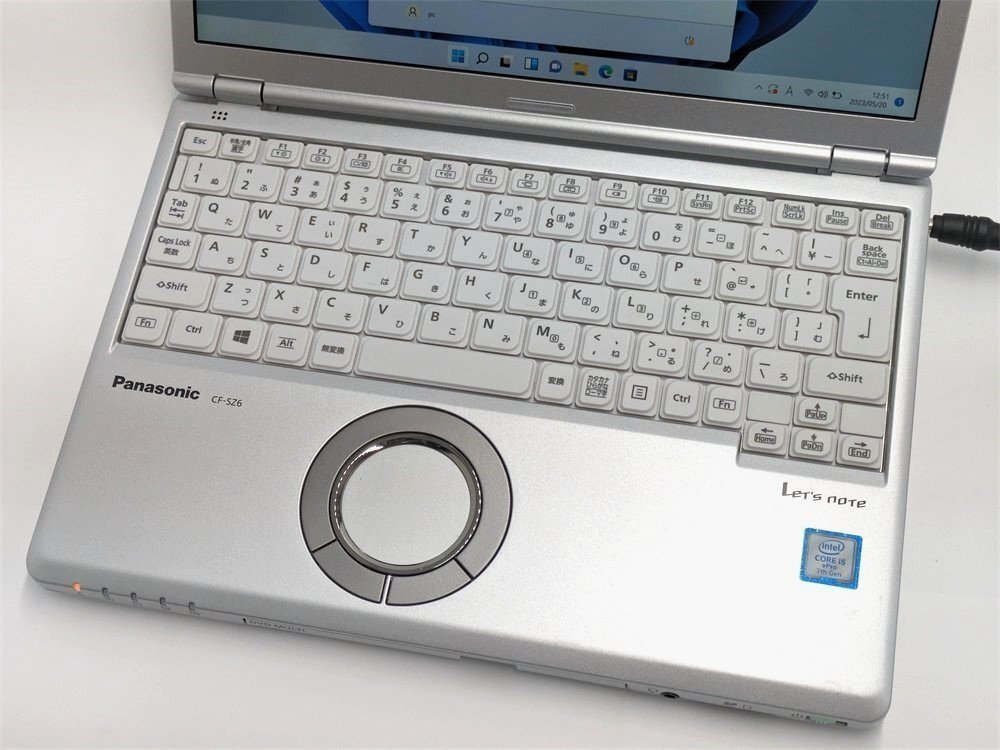 安さで勝負 高速SSD 中古ノートパソコン Panasonic CF-SZ6RDQVS 第7世代Core i5 8GBメモリ DVDRW 無線 Bluetooth カメラ Windows11 Office_画像2