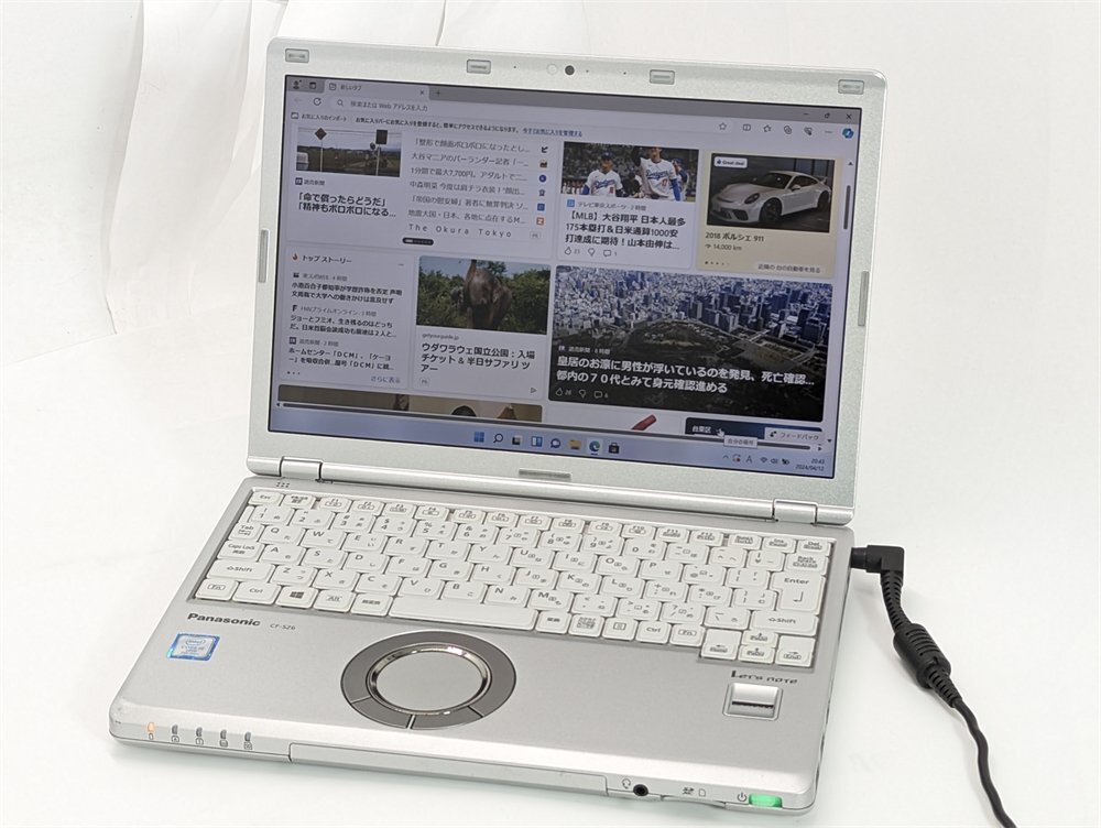 即決 高速SSD 中古良品 ノートパソコン Windows11 Office Panasonic CF-SZ6RDVVS 第7世代Core i5 メモリ8GB 無線 Bluetooth カメラ 即使用_画像1