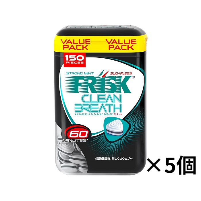 フリスク　クリーンブレスボトル ストロングミント 105g　×5個_画像1