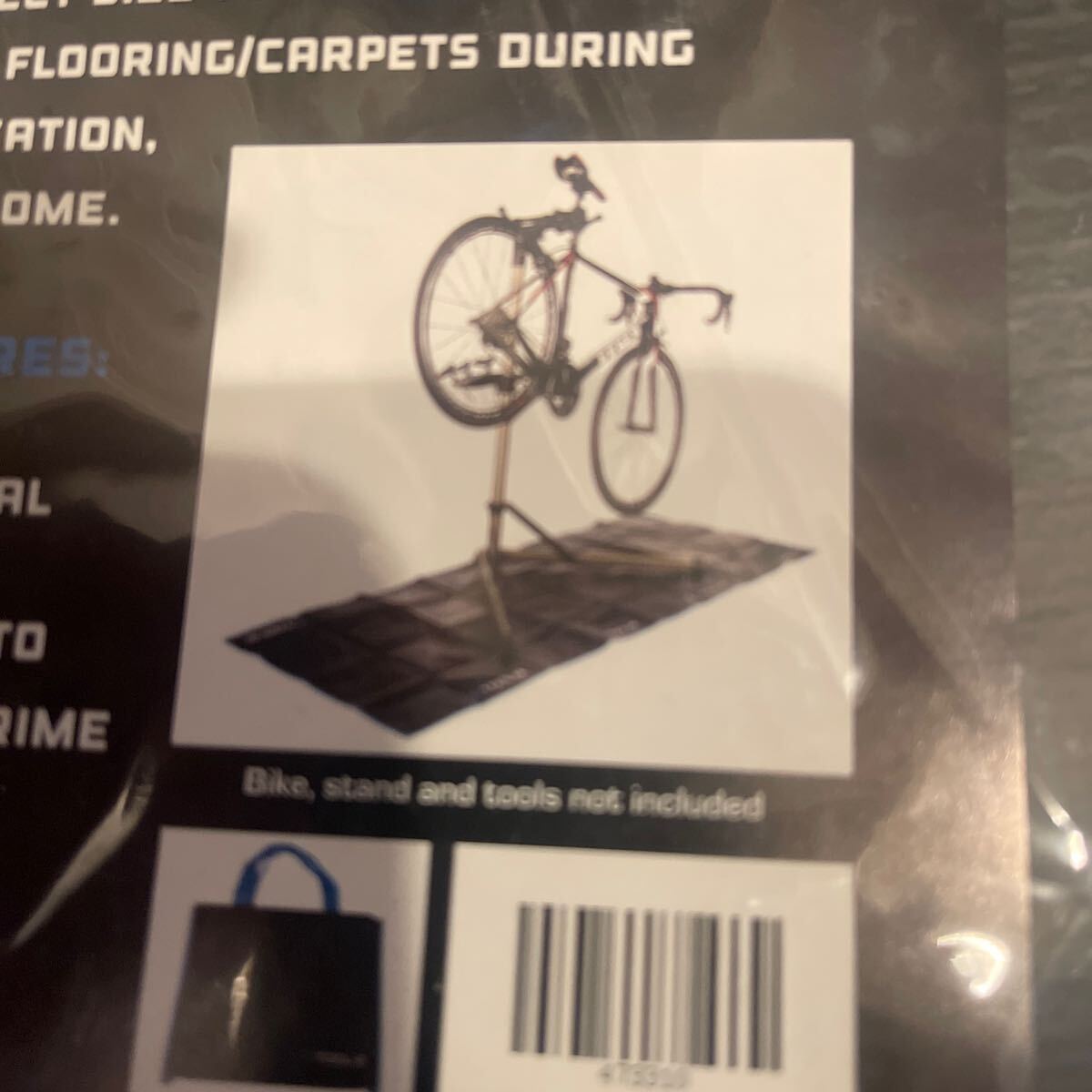 X TOOLS bicycle lipe Hour k stand + Work shop mat unused goods 