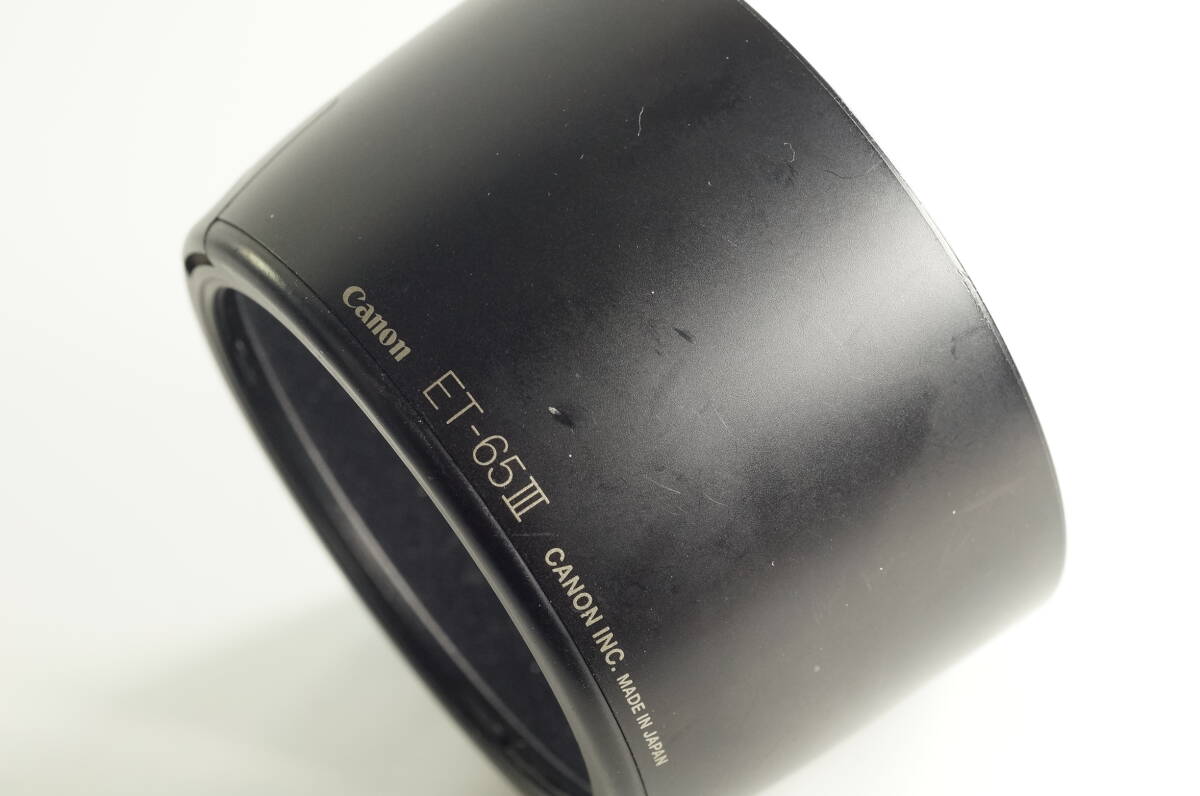 影CG【並品 】CANON ET-65Ⅲ EF85mm F1.8 USM ・ EF100mm F2 USM EF135mm F2.8ソフトフォーカス レンズフードの画像1
