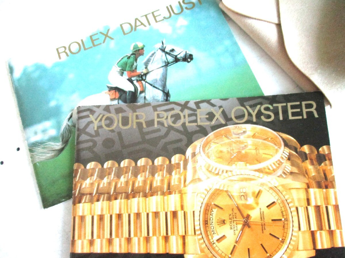 ★とちぎ屋！【ＲＯＬＥＸ】ロレックス腕時計 木箱 ケース・ＢＯＸ 空箱 付属品完備 グリーン系色カラー ヴィンテージ品★の画像2