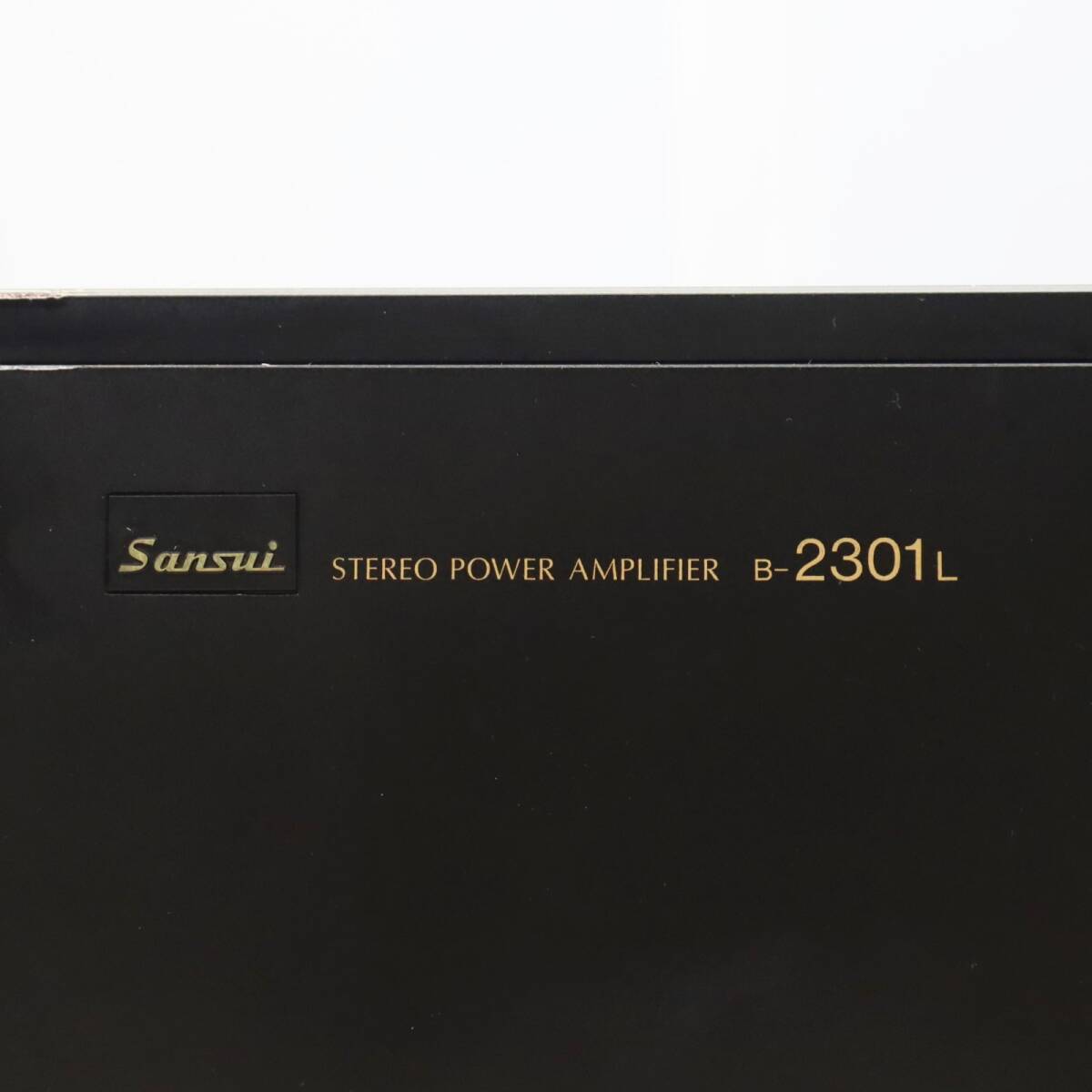 ! rare * ultra rare! l stereo power amplifier sound equipment lSANSUI landscape Sansui B-2301L l regular price 470,000(1982 year ) #O9608