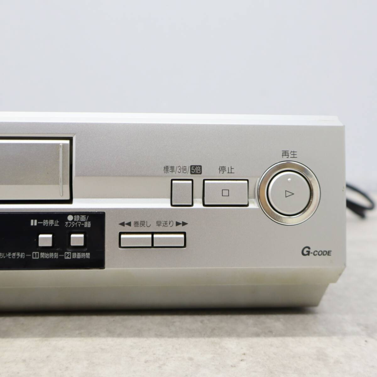 △中古美品 ｜HI-Fi VHS ビデオデッキ｜MITSUBISHI 三菱 HV-G500 ｜ ■P1724の画像5