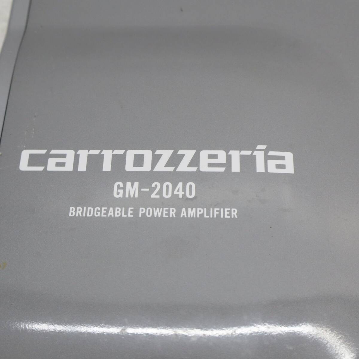 ◆現状販売 ｜パワーアンプ｜carrozzeria カロッツェリア GM-2040 ｜ ジャンク扱い 動作未確認 カー用品■P1358_画像3