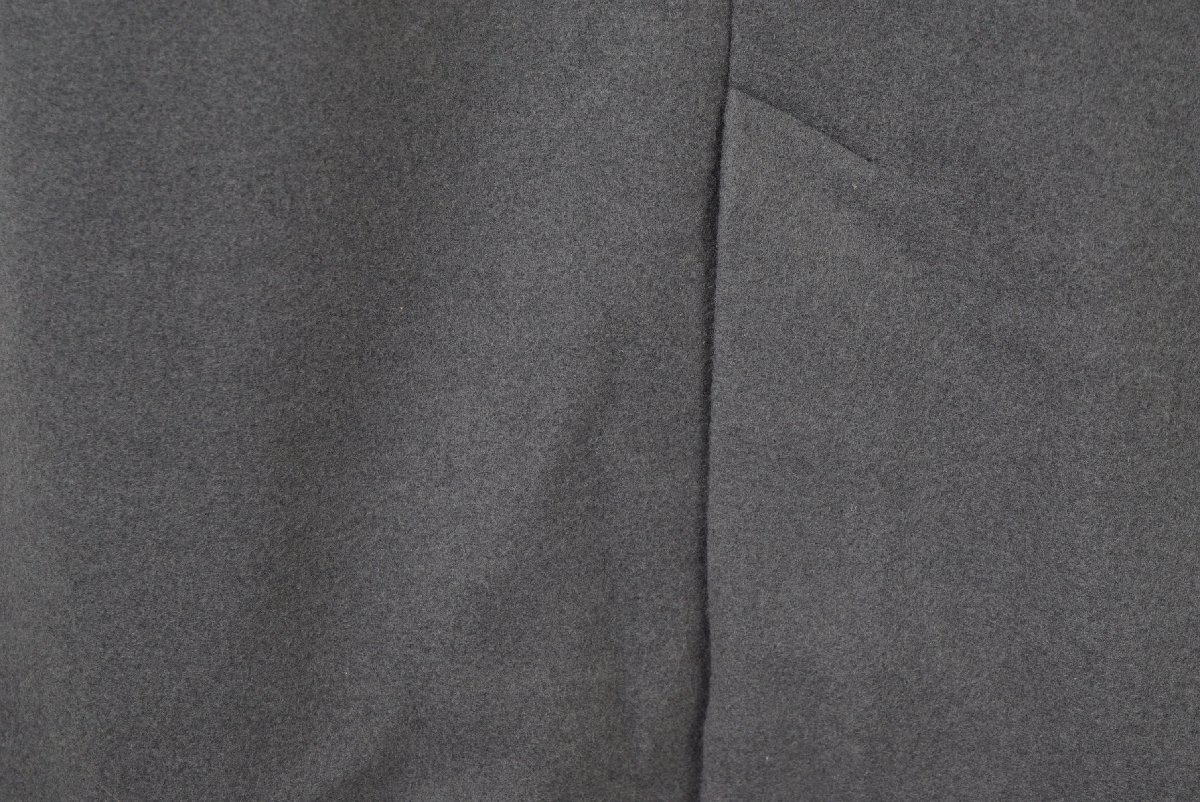 0494-24F0187* Ships SHIPS* осень-зима угольно-серый большой карман дизайн юбка S немного мясо толщина ворсистый ткань 