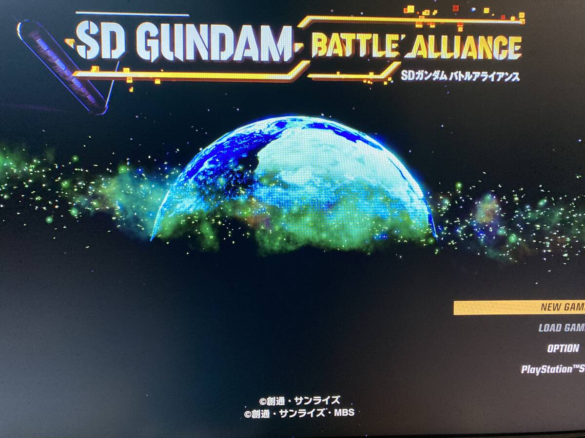 即決! PS5 SDガンダム バトルアライアンス_画像3